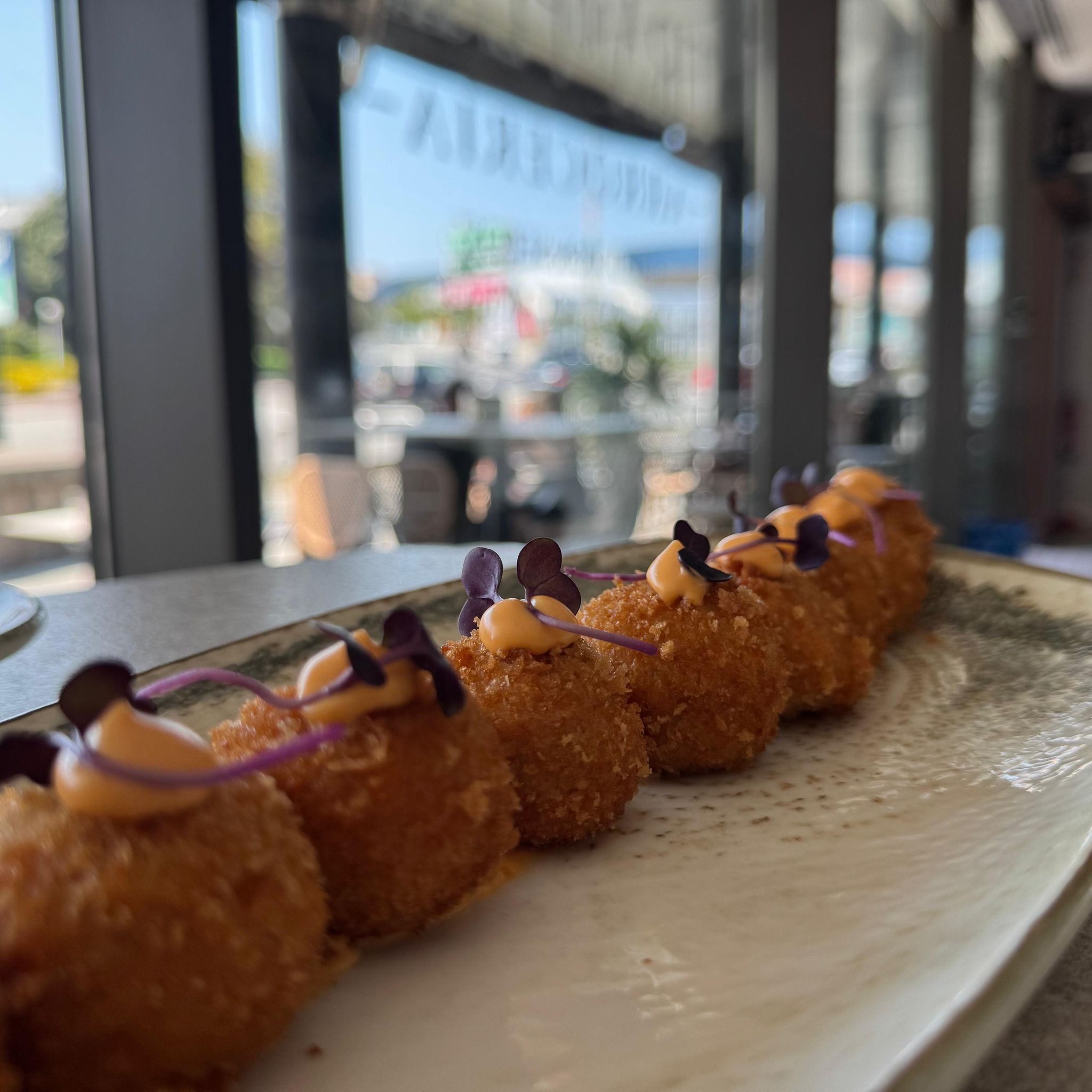 Croquetas de Jamón Ibérico.